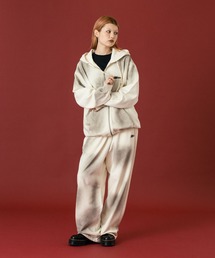 XLARGE | SPRAY DYED ZIP UP HOODED SWEATSHIRT(パーカー)