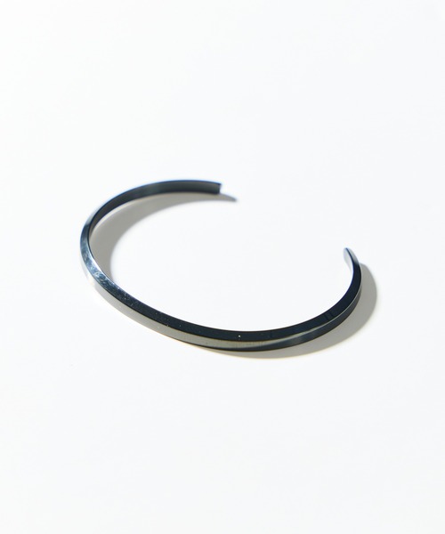 salle de bal(サルデバル)の「シンプルバングル SPI(バングル/リストバンド・レディース・シルバー/ブラック/ゴールド・FREE)」の1枚目の写真