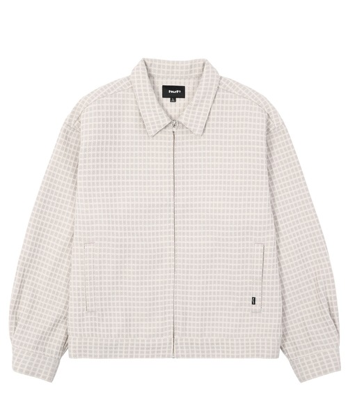 WAFFLE WEAVING ZIP LS SHIRT（シャツ/ブラウス）｜HUF（ハフ）の
