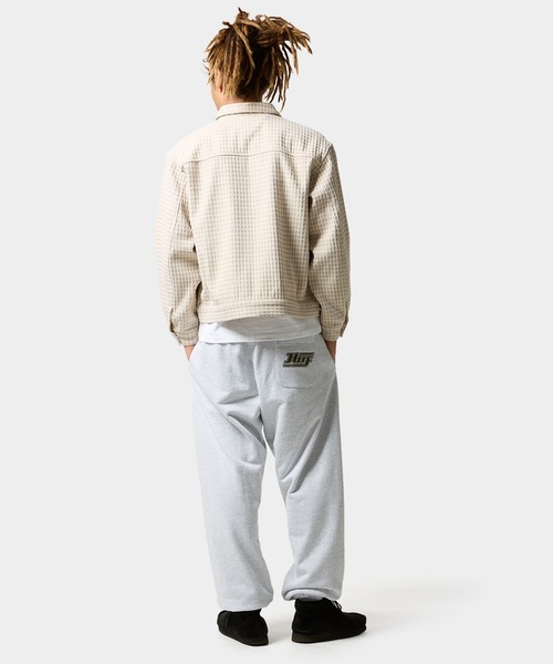 HUF(ハフ)の「WAFFLE WEAVING ZIP LS SHIRT(シャツ/ブラウス・メンズ・ブラック/ベージュ・S/M/L/XL)」の9枚目の写真