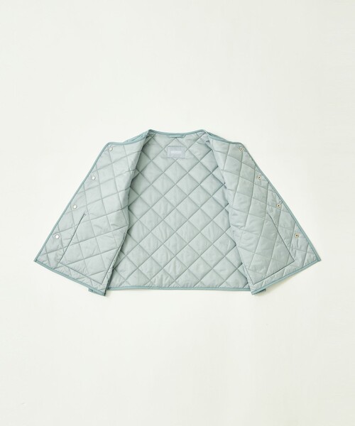 MACKINTOSH PHILOSOPHY（ﾏｯｷﾝﾄｯｼｭ ﾌｨﾛｿﾌｨｰ）の「GREY LABEL【FELTON VEST（フェルトンベスト）】（ベスト・レディース・ブラック/ブルー/オフホワイト・2）」の14枚目の写真