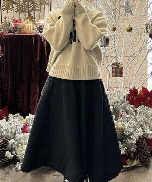 ST.ROONEY(セントルーニー)の「キルティングサロペット【低身長・小柄女性向け】(サロペット/オーバーオール・レディース・ブラック・XS)」の9枚目の写真