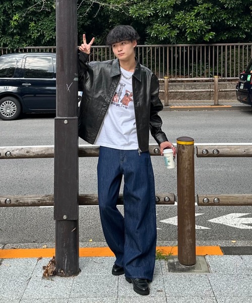 セール】ZOZOMARKET by みずきち - 2WAY バギーフレアデニム（デニム