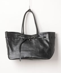 Scrap Book | 【MARGESHERWOOD】GRANDMA BAG LARGE_black pull-up(ショルダーバッグ)