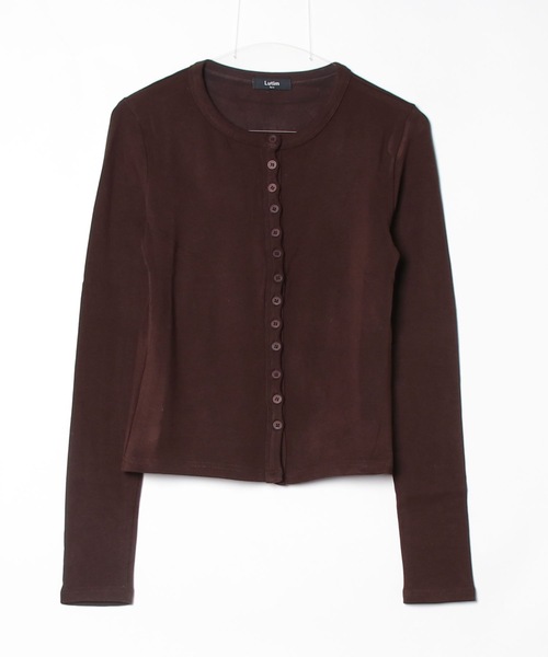 Lutim by u（ルチバイユー）の「Multi-Rib Cardigan/マルチリブ