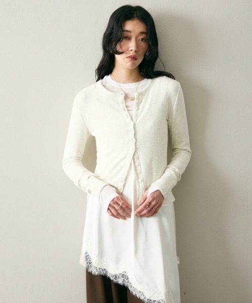 Lutim by u（ルチバイユー）の「Multi-Rib Cardigan/マルチリブ