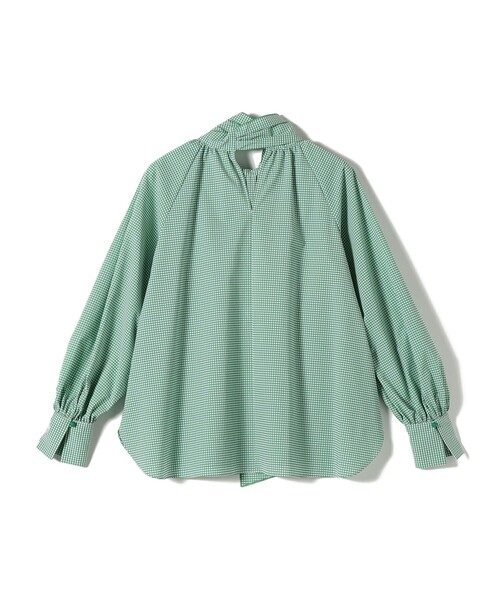 【本日4日まで出品】ヒトハリママ / ポポマルエリブラウス　作家様 hitoharimama ポポマルエリブラウス 【公式通販】