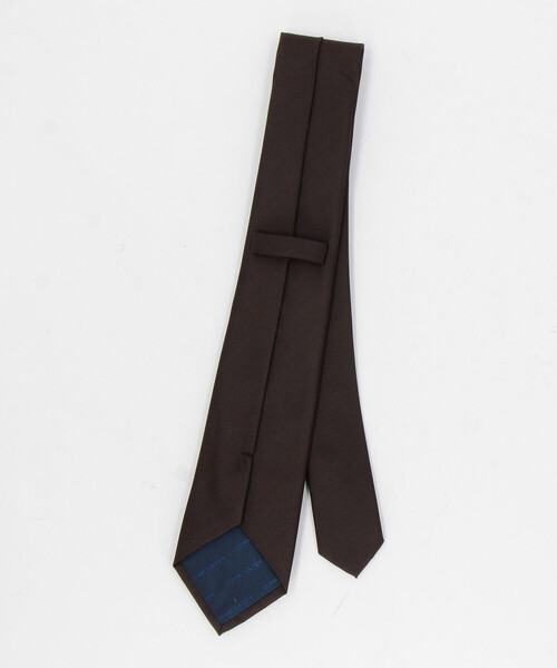 COMME CA ISM（コムサイズム）の「オックスソリッド ネクタイ（ネクタイ・メンズ・ネイビー/ダークブラウン/オリーブ・FREE）」の9枚目の写真