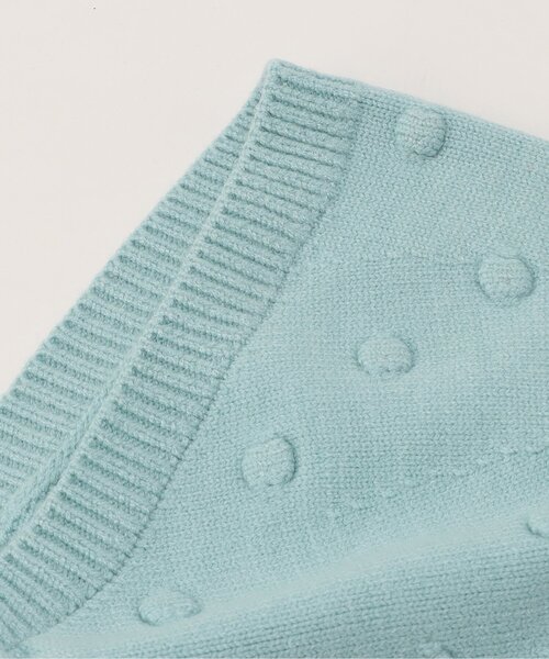 apres les cours（アプレレクール）の「とんがりベビーニット帽（ニットキャップ/ビーニー・キッズ・ミント/ピンク・48）」の14枚目の写真