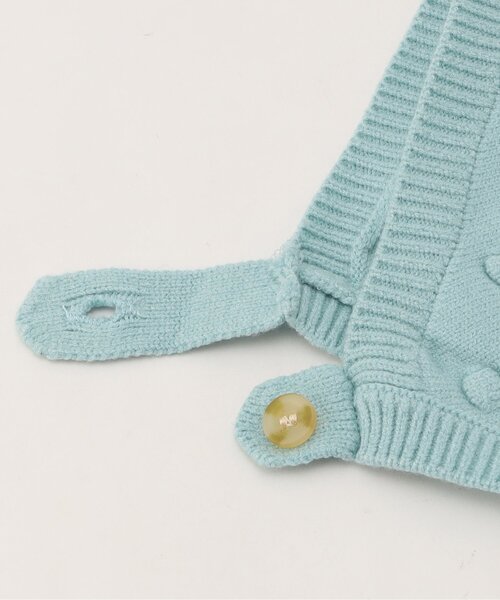 apres les cours（アプレレクール）の「とんがりベビーニット帽（ニットキャップ/ビーニー・キッズ・ミント/ピンク・48）」の16枚目の写真