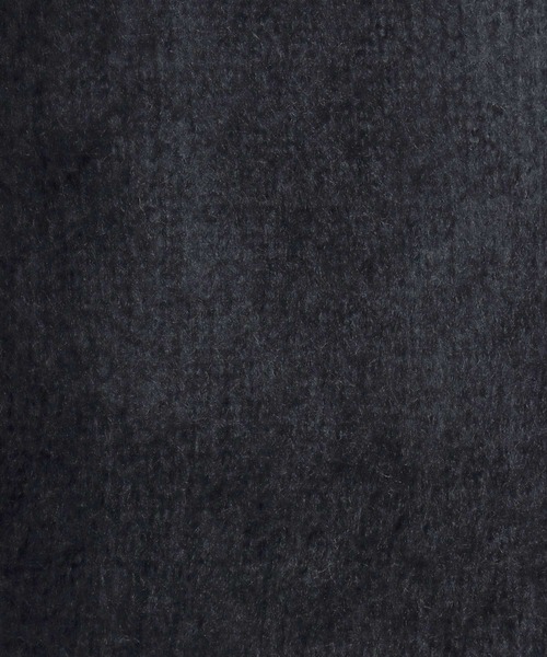 HOUSTON(ヒューストン)の「HUOSTON(ヒューストン)MOHAIR TUUCH ZIP PARKA/モヘアタッチ ニットジップアップパーカー メンズ レディース ユニセックス(パーカー・メンズ・チャコールグレー/ブラック/マルーン・M/L)」の9枚目の写真