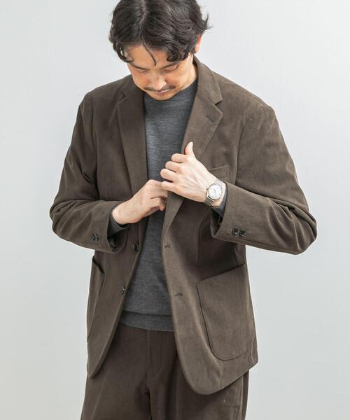 LIFE STYLE TAILOR コーデュロイコンフォータブルジャケット（スーツ