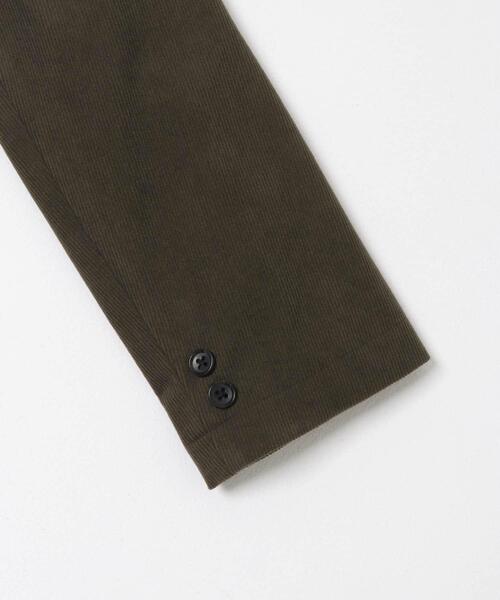 URBAN RESEARCH DOORS（アーバンリサーチドアーズ）の「LIFE STYLE TAILOR　コーデュロイコンフォータブルジャケット（スーツジャケット・メンズ・オリーブ/グレー系その他/ブラウン・MEDIUM/X-LARGE/SMALL/LARGE）」の6枚目の写真