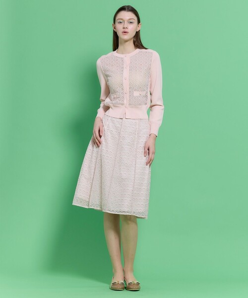 TOCCA(トッカ)の「CRYSTAL LABYRINTH カーディガン(カーディガン/ボレロ・レディース・ピンク系/ネイビー系・MEDIUM/SMALL)」の18枚目の写真