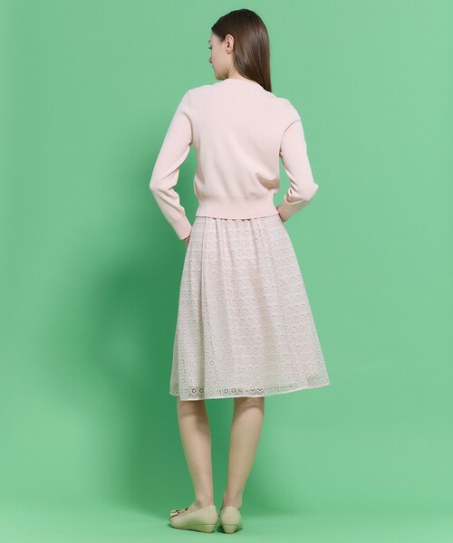 TOCCA(トッカ)の「CRYSTAL LABYRINTH カーディガン(カーディガン/ボレロ・レディース・ピンク系/ネイビー系・MEDIUM/SMALL)」の20枚目の写真