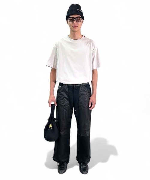 masterkey(マスターキー)の「mt10094-AGING-T Tシャツ(MK26S-C-25)(Tシャツ/カットソー・メンズ・チャコールグレー/レッド/グレイッシュベージュ・2/1)」の9枚目の写真