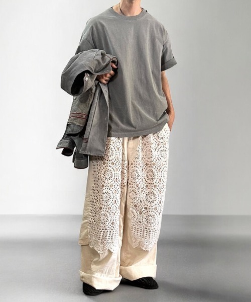 masterkey(マスターキー)の「mt10094-AGING-T Tシャツ(MK26S-C-25)(Tシャツ/カットソー・メンズ・チャコールグレー/レッド/グレイッシュベージュ・2/1)」の11枚目の写真