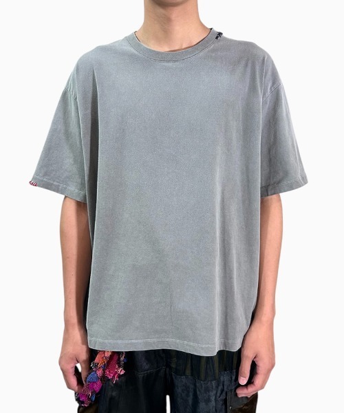 masterkey(マスターキー)の「mt10094-AGING-T Tシャツ(MK26S-C-25)(Tシャツ/カットソー・メンズ・チャコールグレー/レッド/グレイッシュベージュ・2/1)」の12枚目の写真