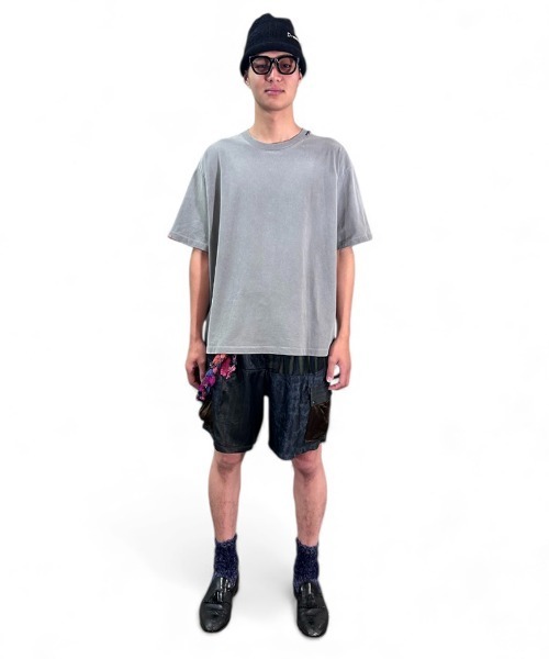 masterkey(マスターキー)の「mt10094-AGING-T Tシャツ(MK26S-C-25)(Tシャツ/カットソー・メンズ・チャコールグレー/レッド/グレイッシュベージュ・2/1)」の15枚目の写真