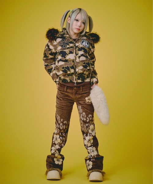 JACKROSE（ジャックローズ）の「GALFY-ロコ的コーデュロイパンツ（その他パンツ・レディース・ブラウン/ピンク/ベージュ・FREE）」の4枚目の写真