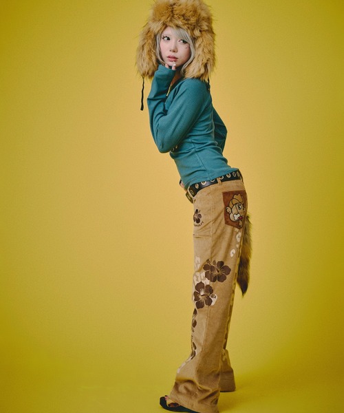 JACKROSE（ジャックローズ）の「GALFY-ロコ的コーデュロイパンツ（その他パンツ・レディース・ブラウン/ピンク/ベージュ・FREE）」の21枚目の写真