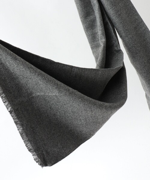 NOLLEY’S（ノーリーズ）の「【SWOLE PANDA/スウォールパンダ】Bamboo Scarf Plain 30（マフラー・メンズ・ブラック/レッド/ネイビー/チャコールグレー・FREE）」の3枚目の写真