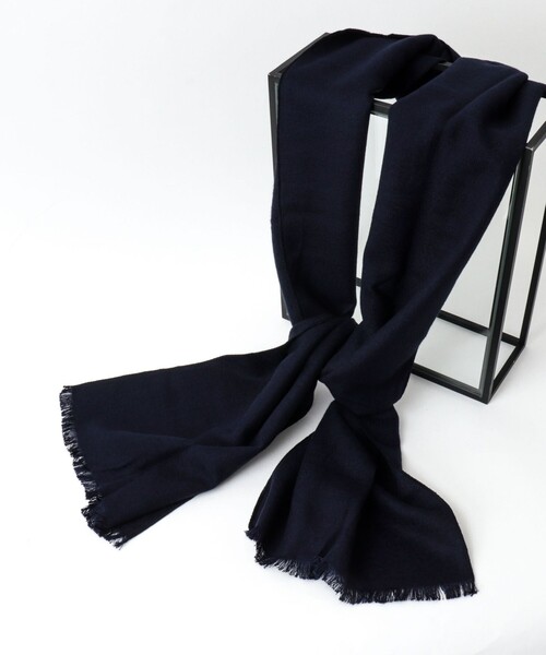 NOLLEY’S（ノーリーズ）の「【SWOLE PANDA/スウォールパンダ】Bamboo Scarf Plain 30（マフラー・メンズ・ブラック/レッド/ネイビー/チャコールグレー・FREE）」の18枚目の写真