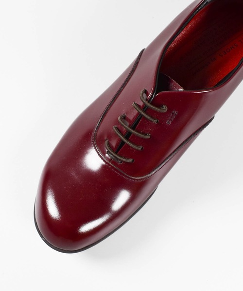 chausser（ショセ）の「【KS】【TRAVEL SHOES by chausser/トラベルシューズバイショセ】レザー レースアップ ウエッジソール シューズ（ドレスシューズ・レディース・ワインレッド・36/38）」の5枚目の写真