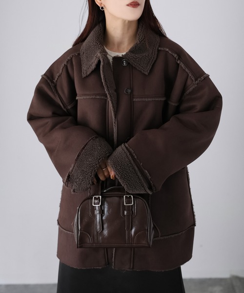 リアルムートンミドル丈コート IV_1_00a4c57f-b6a2-49c8-829d-