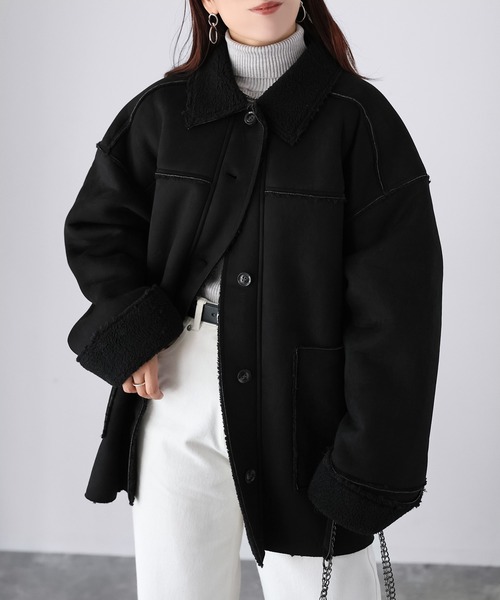 ミドル丈ムートンコート（ムートンコート）｜Riberry（リベリー）の