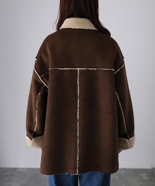 ミドル丈ムートンコート（ムートンコート）｜Riberry（リベリー）の