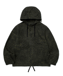 MAGIC PAISLEY HOODED JK (BLACK)