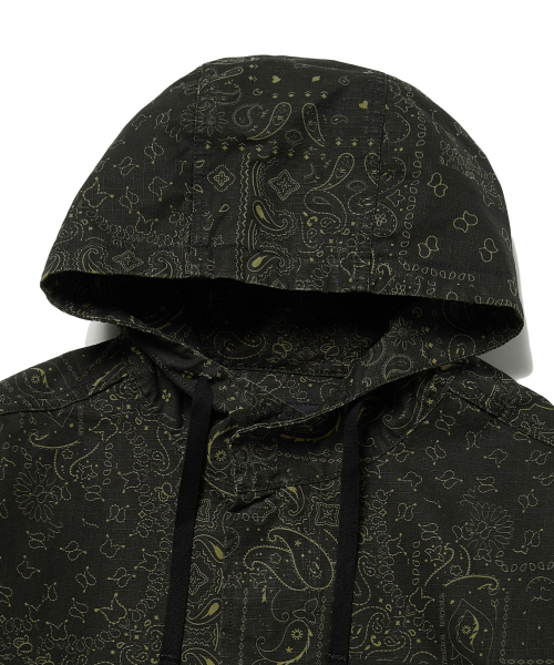WKNDRS（ウィーキャンドース）の「MAGIC PAISLEY HOODED JK (BLACK)（パーカー・メンズ・その他・MEDIUM/LARGE/X-LARGE）」の3枚目の写真