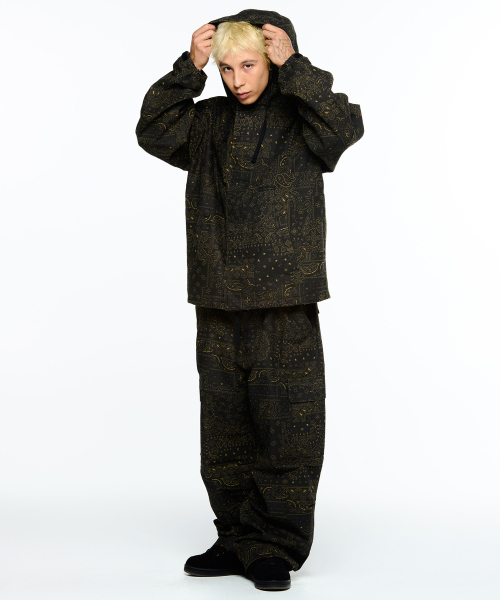 WKNDRS（ウィーキャンドース）の「MAGIC PAISLEY HOODED JK (BLACK)（パーカー・メンズ・その他・MEDIUM/LARGE/X-LARGE）」の9枚目の写真