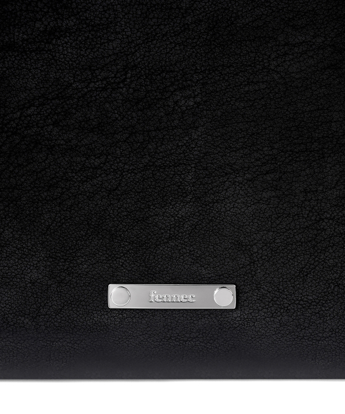 FENNEC(フェネック)の「ROOMY HOBO BAG - NUBUCK BLACK(メッセンジャーバッグ・レディース・その他・FREE)」の6枚目の写真