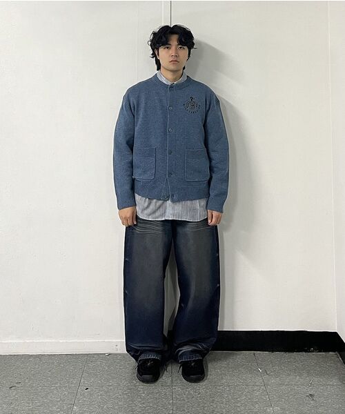 Millo Archive(ミロ アーカイブ)の「ダイアグナルフェードデニムパンツ【ウォッシュドブルー】(デニムパンツ・メンズ・その他・MEDIUM/LARGE/X-LARGE)」の16枚目の写真