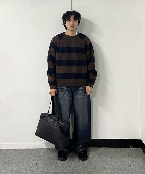 Millo Archive(ミロ アーカイブ)の「ダイアグナルフェードデニムパンツ【ウォッシュドブルー】(デニムパンツ・メンズ・その他・MEDIUM/LARGE/X-LARGE)」の18枚目の写真