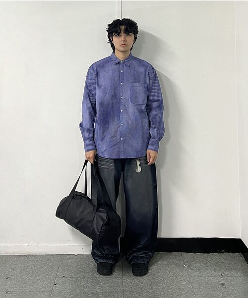 Millo Archive(ミロ アーカイブ)の「ダイアグナルフェードデニムパンツ【ウォッシュドブルー】(デニムパンツ・メンズ・その他・MEDIUM/LARGE/X-LARGE)」の19枚目の写真