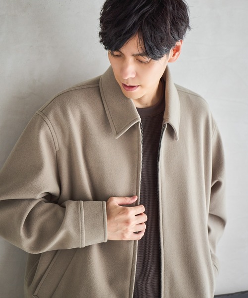 ウーリーテックジップブルゾン/595539（ブルゾン）｜GLOBAL WORK