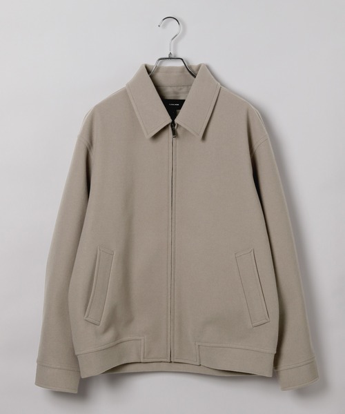 GLOBAL WORK(グローバルワーク)の「ウーリーテックジップブルゾン/595539(ブルゾン・メンズ・ブラック/グレイッシュベージュ・SMALL/MEDIUM/LARGE)」の16枚目の写真