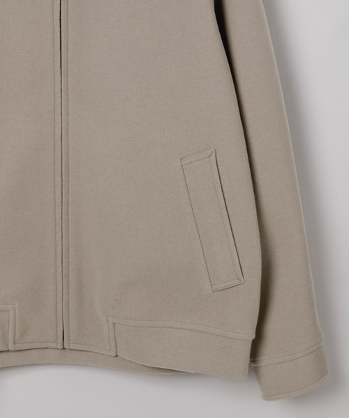 GLOBAL WORK(グローバルワーク)の「ウーリーテックジップブルゾン/595539(ブルゾン・メンズ・ブラック/グレイッシュベージュ・SMALL/MEDIUM/LARGE)」の18枚目の写真