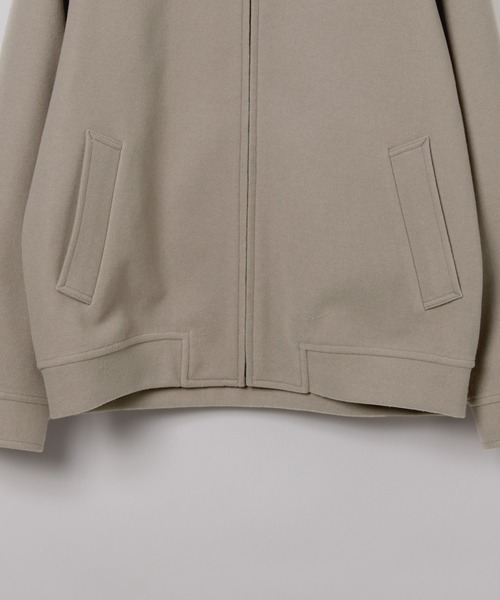 GLOBAL WORK(グローバルワーク)の「ウーリーテックジップブルゾン/595539(ブルゾン・メンズ・ブラック/グレイッシュベージュ・SMALL/MEDIUM/LARGE)」の19枚目の写真