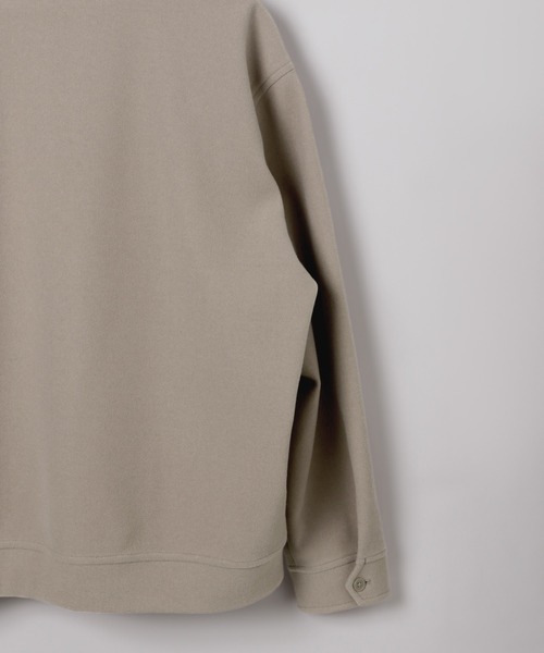 GLOBAL WORK(グローバルワーク)の「ウーリーテックジップブルゾン/595539(ブルゾン・メンズ・ブラック/グレイッシュベージュ・SMALL/MEDIUM/LARGE)」の21枚目の写真