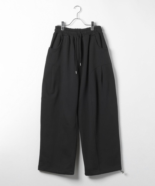 LAND MUSEUM（ランドミュージアム）の「LAND MUSEUM／ラインパンツ（スウェットパンツ・メンズ・ブラック/グレー・FREE）」の18枚目の写真