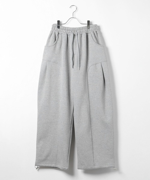 LAND MUSEUM（ランドミュージアム）の「LAND MUSEUM／ラインパンツ（スウェットパンツ・メンズ・ブラック/グレー・FREE）」の19枚目の写真