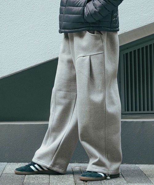 LAND MUSEUM（ランドミュージアム）の「LAND MUSEUM／ラインパンツ（スウェットパンツ・メンズ・ブラック/グレー・FREE）」の5枚目の写真