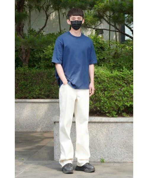 MUSINSA STANDARD（ムシンサスタンダード）の「コントラストステッチレギュラーフィットデニムパンツ[クリーム]（デニムパンツ・メンズ・その他・28/29/32/30/31/33/26/27/40/38/42/36/34）」の19枚目の写真