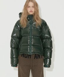 NOHANT（ノアン）の「GLOSSY CROPPED DOWN PADDING GREEN（ダウンジャケット/コート）」