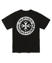 PUNCH DRUNK PARTIES（パンチドランクパーティーズ）の「Hurt Logo Narrow Tee (BLACK)（Tシャツ/カットソー）」
