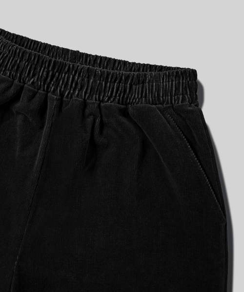 Verdnt（バーダント）の「ベーシックワイドコーデュロイバンディングパンツ[ブラック]（その他パンツ・レディース・その他・LARGE/SMALL/MEDIUM）」の7枚目の写真